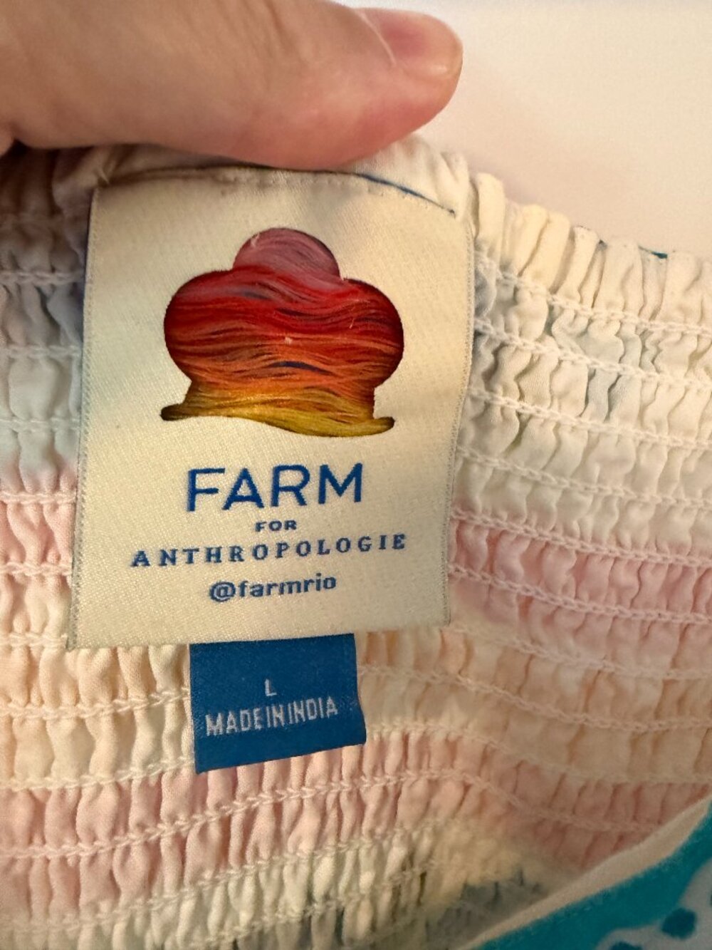Women's Farm Rio forAnthropologie summer dress size Large - Picture 3 of 6